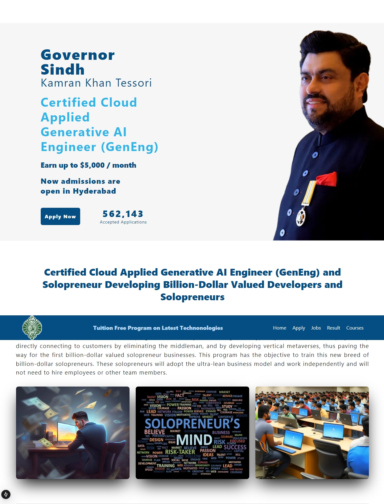 Governor's Website